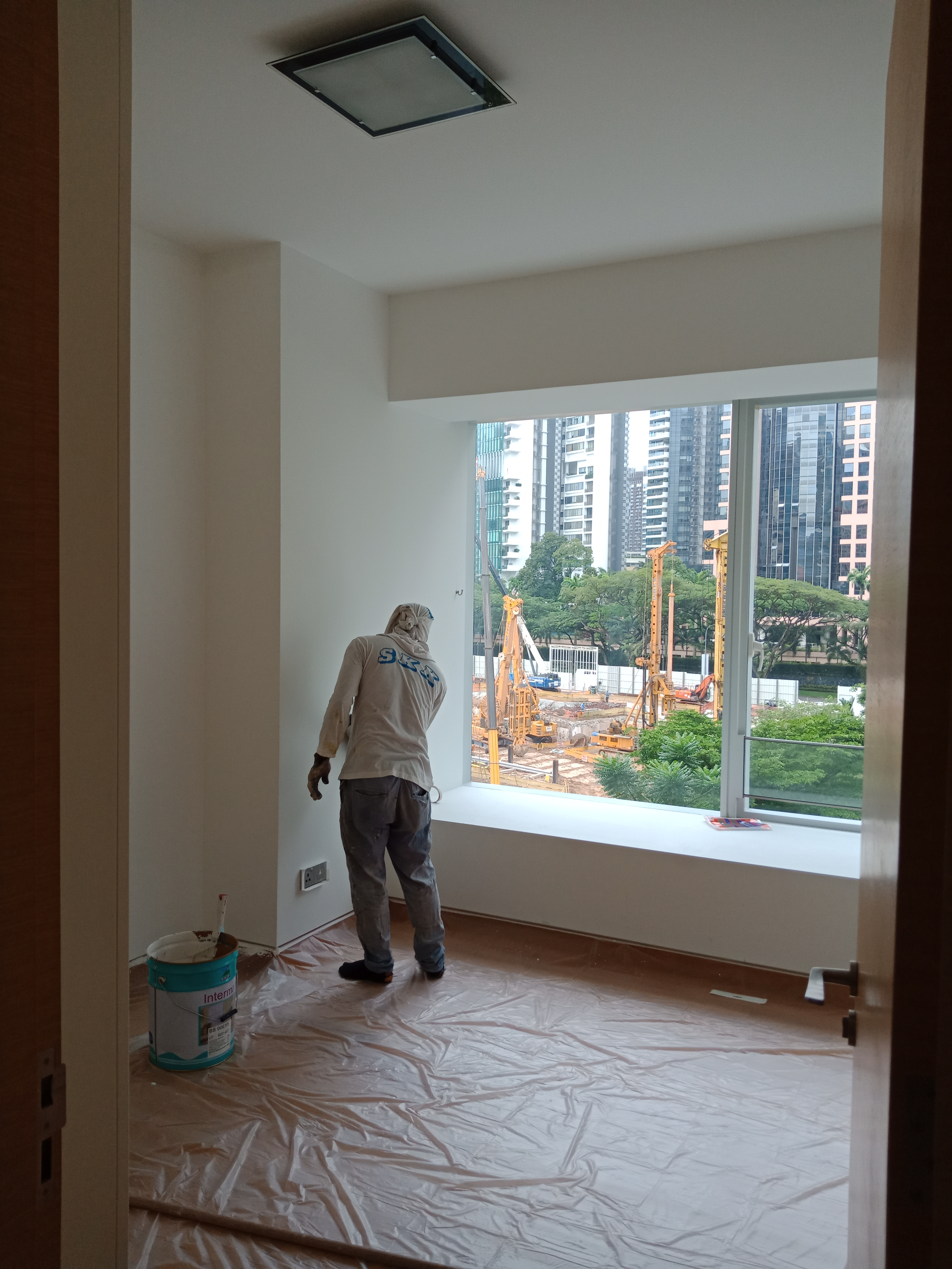 Condo painting project at The Palette Pasir Ris Singapore